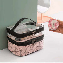 Afbeelding in Gallery-weergave laden, Dubbellaagse make-up tas
