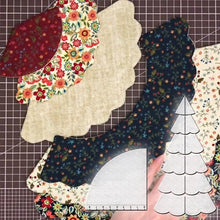 Afbeelding in Gallery-weergave laden, Handgemaakte Kerstboom Quilting Set
