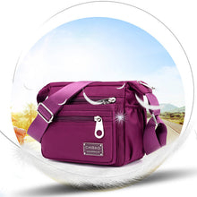 Afbeelding in Gallery-weergave laden, Meerlaagse nylon crossbody tas voor dames
