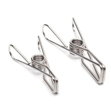 Afbeelding in Gallery-weergave laden, Stainless Steel Wire Clips for Clothes Drying
