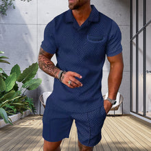 Afbeelding in Gallery-weergave laden, Casual herenpolo met print
