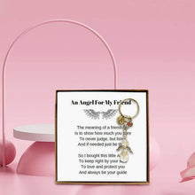 Afbeelding in Gallery-weergave laden, Beschermengel sleutelhanger - beste vriend cadeau
