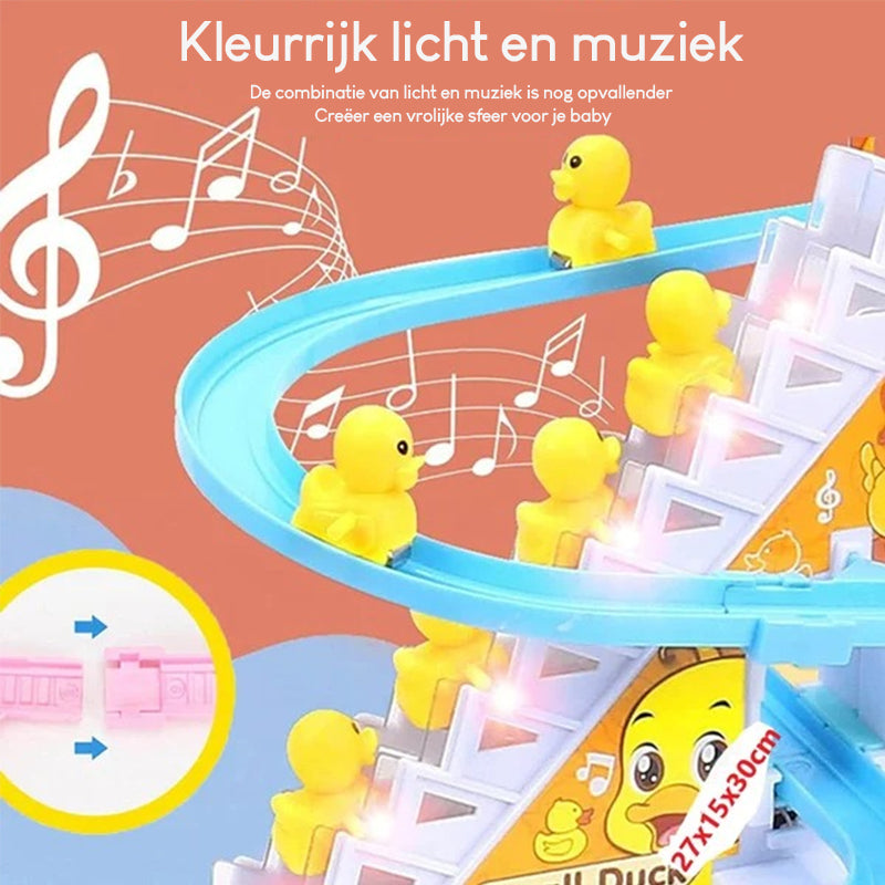Elektrische Eend Glijbaan Met Verlichting En Muziek Elektrische Eend Glijbaan Met Verlichting En Muziek