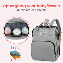 Afbeelding in Gallery-weergave laden, Alles-in-één luierrugzak voor baby's
