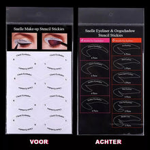 Afbeelding in Gallery-weergave laden, Snelle Eyeliner Oogschaduw Stencils
