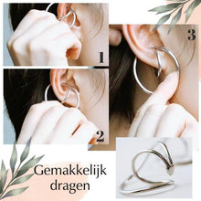 Afbeelding in Gallery-weergave laden, Geometrie Oorbel Oorclip
