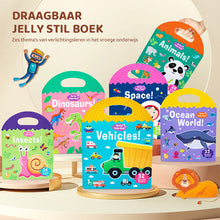 Afbeelding in Gallery-weergave laden, Draagbaar Jelly Quiet-boek
