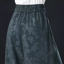 Afbeelding in Gallery-weergave laden, Broek met wijde pijpen en hoge taille
