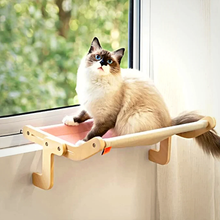 Afbeelding in Gallery-weergave laden, Kattenmand voor het raam
