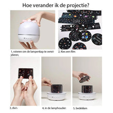 Afbeelding in Gallery-weergave laden, Sterrenprojector Nachtverlichting
