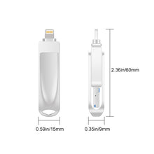 Afbeelding in Gallery-weergave laden, 3-in-1 USB Flash Drive
