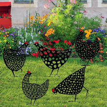 Afbeelding in Gallery-weergave laden, Gesimuleerd kippenornament voor de tuin
