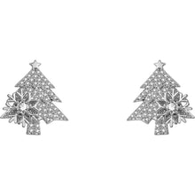 Afbeelding in Gallery-weergave laden, Draaiende kerstboom oorbellen
