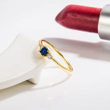 Afbeelding in Gallery-weergave laden, Art Deco Geboortesteen Ring
