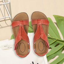 Afbeelding in Gallery-weergave laden, Sandalen met plateauzool en klittenband
