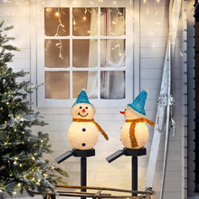 Afbeelding in Gallery-weergave laden, Waterdichte zonne-sneeuwmanlamp
