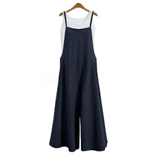 Afbeelding in Gallery-weergave laden, Zomer Casual Losse Solid Tank-jumpsuit voor dames
