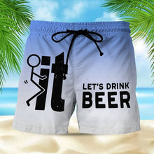 Afbeelding in Gallery-weergave laden, Hawaii-strandshort voor heren
