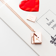 Afbeelding in Gallery-weergave laden, Metal Envelope Necklace
