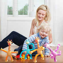 Afbeelding in Gallery-weergave laden, Telescopische giraffe speelgoed met zuignap
