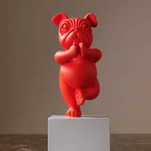 Afbeelding in Gallery-weergave laden, Yoga Bulldog standbeeld ornament
