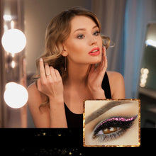 Afbeelding in Gallery-weergave laden, Herbruikbare eyeliner- en wimperstickers (4 paar)
