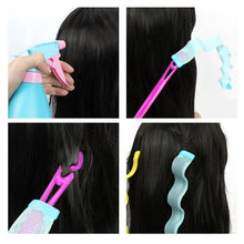 Afbeelding in Gallery-weergave laden, DIY Curl Formers Water Ripple Hair Divider- 12 Pcs
