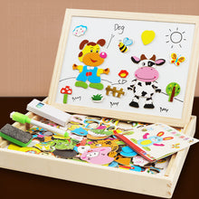 Afbeelding in Gallery-weergave laden, Magnetisch didactisch wit bord 2 in 1
