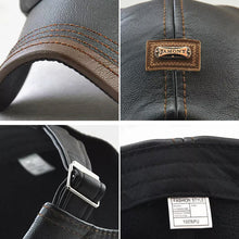 Afbeelding in Gallery-weergave laden, Nieuwe trendy leren pet

