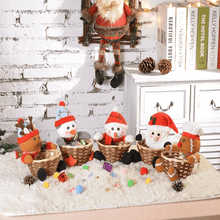 Afbeelding in Gallery-weergave laden, Kerst Snoep Geweven Mand
