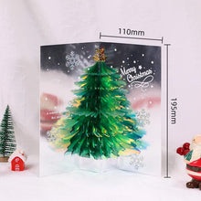 Afbeelding in Gallery-weergave laden, 3D handgemaakte kerstkaarten
