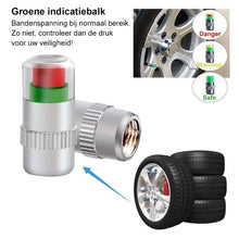 Afbeelding in Gallery-weergave laden, Bandenspanning Indicator Ventieldopjes
