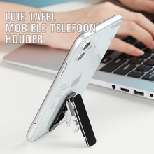 Afbeelding in Gallery-weergave laden, Ultradunne zelfklevende verstelbare telefoonstandaard
