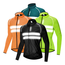 Afbeelding in Gallery-weergave laden, Windjack met lange mouwen voor fietsen
