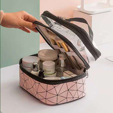 Afbeelding in Gallery-weergave laden, Dubbellaagse make-up tas

