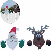 Afbeelding in Gallery-weergave laden, Omheining met kerstthema
