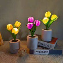 Afbeelding in Gallery-weergave laden, LED oplaadbaar tulp nachtlampje
