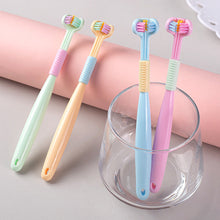 Afbeelding in Gallery-weergave laden, V-shaped Three-sided Toothbrush
