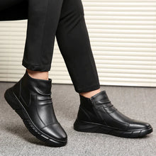 Afbeelding in Gallery-weergave laden, High-top leren Martin-laarzen in Britse stijl voor heren
