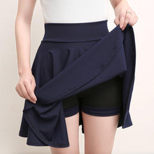 Afbeelding in Gallery-weergave laden, A-lijn Elastische Taille Geplooide Shorts Rokken
