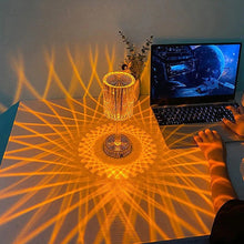 Afbeelding in Gallery-weergave laden, Aanraak bediening Gatsby kristallen lamp
