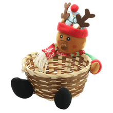 Afbeelding in Gallery-weergave laden, Kerst Snoep Geweven Mand

