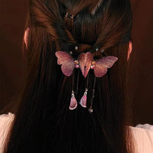 Afbeelding in Gallery-weergave laden, Droom Fringe Vlinder Haar Clip Info

