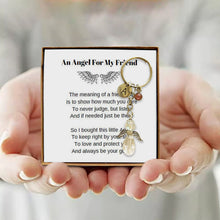 Afbeelding in Gallery-weergave laden, Beschermengel sleutelhanger - beste vriend cadeau
