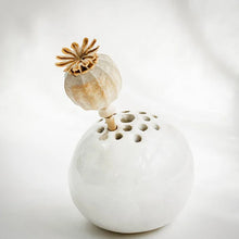 Afbeelding in Gallery-weergave laden, handgemaakte vaas bloem stenen tafel decor
