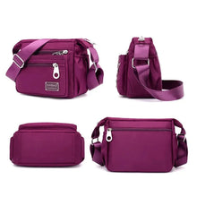 Afbeelding in Gallery-weergave laden, Meerlaagse nylon crossbody tas voor dames
