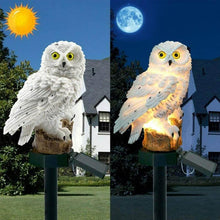 Afbeelding in Gallery-weergave laden, Solar uil vormige lichten outdoor tuin licht

