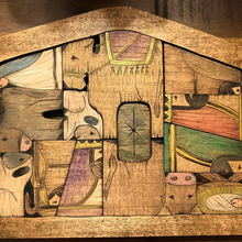 Afbeelding in Gallery-weergave laden, Houten Jezus puzzels set
