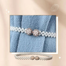 Afbeelding in Gallery-weergave laden, Elegante parel elastische taille ketting
