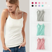 Afbeelding in Gallery-weergave laden, Tanktop met ingebouwde BH
